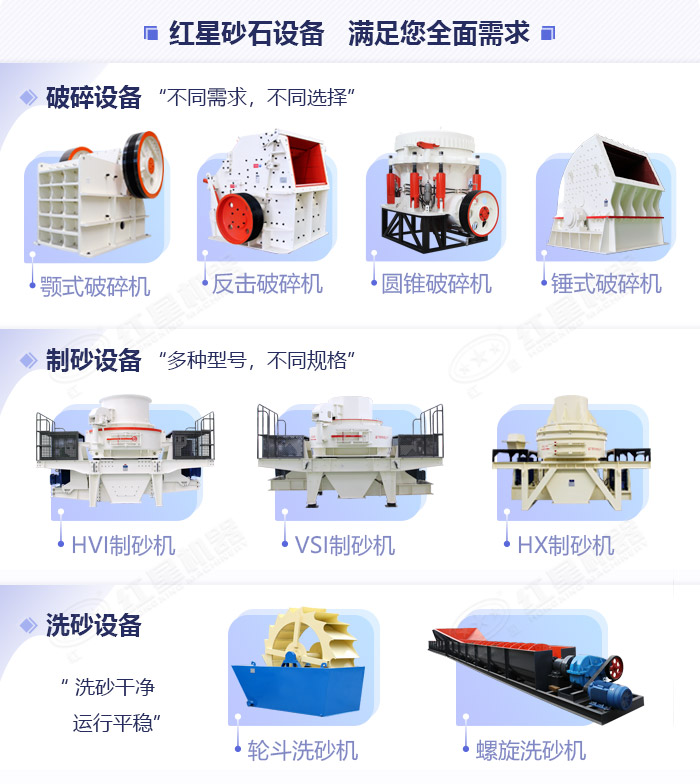 紅星砂石設備明細表